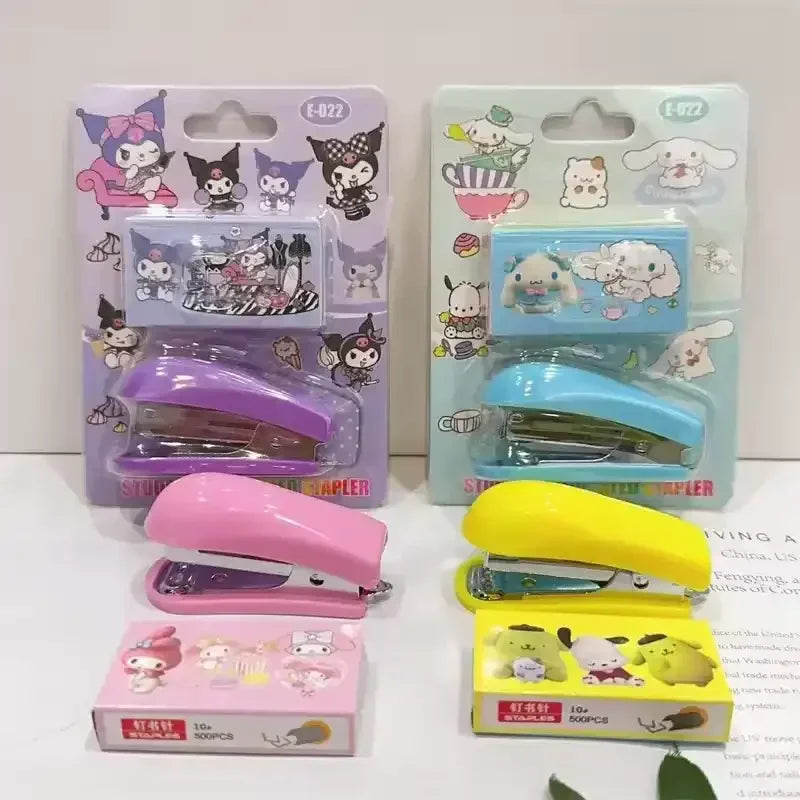 Sanrio Character Mini Stapler – Cute Student Stapler for School & Office