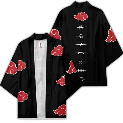 Akatsuki Kimono Cardigan (Naruto)