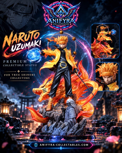 Anifyra Collectables Naruto Uzumaki collectible statue promotional artwork
