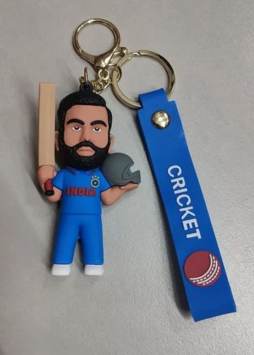 Virat Kohli Cricket Keychain