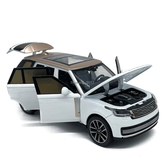 1:32 Range Rover Die-Cast Model Car – Alloy SUV with Opening Doors, Hood & Rear Hatch