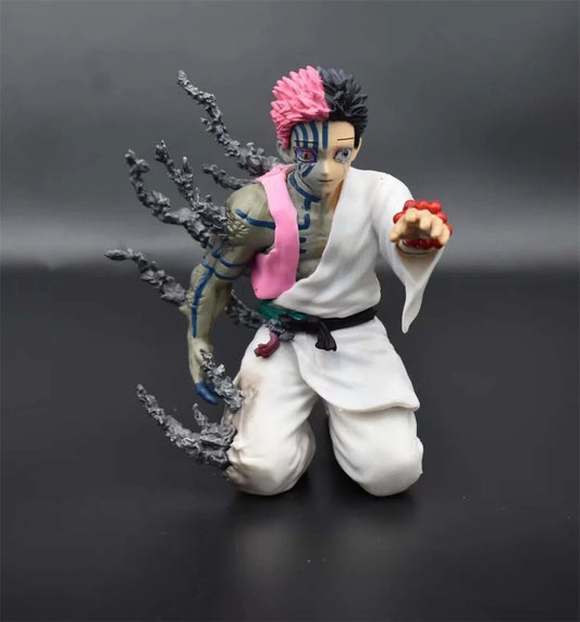 Akaza Upper Rank Three PVC Action Figure 15cm – Demon Slayer Kimetsu no Yaiba Collectible Display Statue