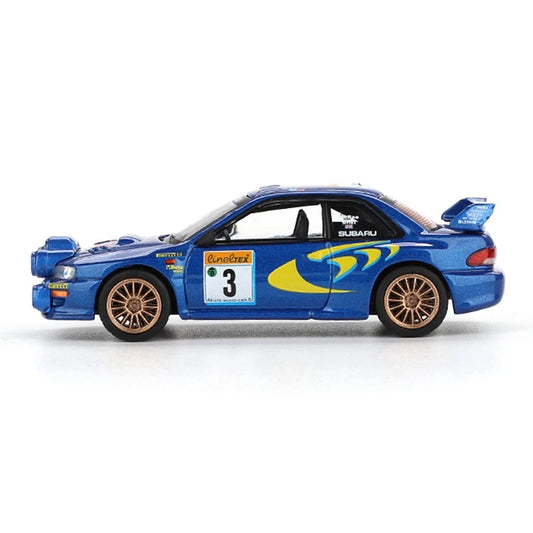 MINI GT #975 Subaru Impreza WRC98 #3 1:64 Die-Cast – 1998 Monte-Carlo Rally