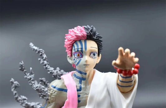 Akaza Upper Rank Three PVC Action Figure 15cm – Demon Slayer Kimetsu no Yaiba Collectible Display Statue