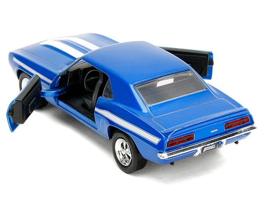 Jada Toys Fast & Furious 1969 Chevrolet Camaro 1:32 Blue Die-Cast Model