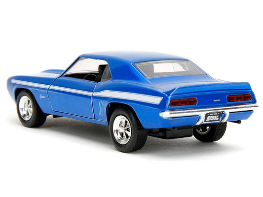 Jada Toys Fast & Furious 1969 Chevrolet Camaro 1:32 Blue Die-Cast Model