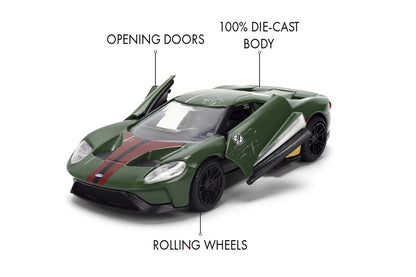 Jada Toys Star Wars Boba Fett 2017 Ford GT 1:32 Die-Cast Model Car
