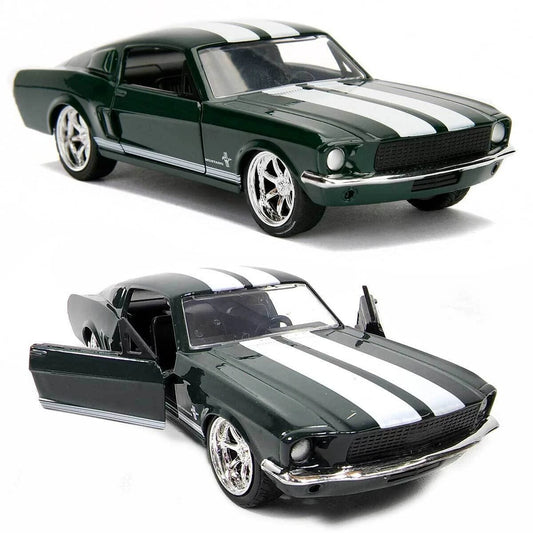 Jada Toys Fast & Furious Sean's 1967 Ford Mustang 1:32 Green Die-Cast Model