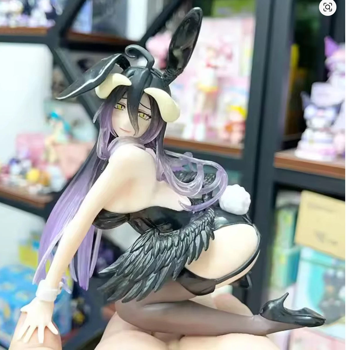 Albedo OVERLORD Figure – 11cm PVC Black Bunny Girl Anime Collectible