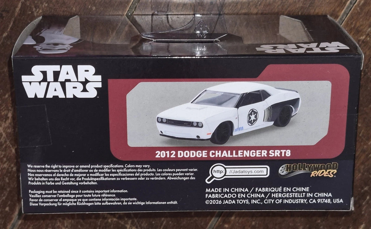 Star Wars Stormtrooper 2012 Dodge Challenger SRT8 1:32 Die-Cast Model Car – Jada Toys