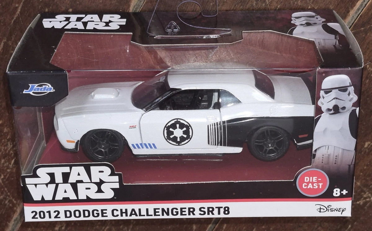 Star Wars Stormtrooper 2012 Dodge Challenger SRT8 1:32 Die-Cast Model Car – Jada Toys
