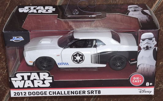 Star Wars Stormtrooper 2012 Dodge Challenger SRT8 1:32 Die-Cast Model Car – Jada Toys