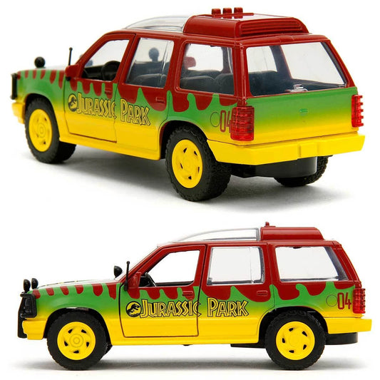 Jada Toys Jurassic Park 1993 Ford Explorer 1:32 Die-Cast Metal Model Car