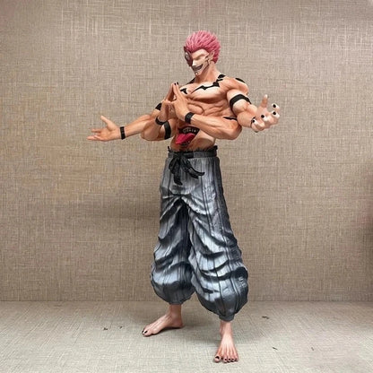 Ryomen Sukuna Four-Armed Heian Form Figure – Jujutsu Kaisen Anime Collectible Statue