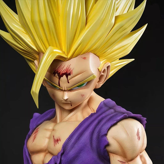 Dragon Ball Z Gohan Super Saiyan 2 Statue – Battle Damaged Collectible Figure