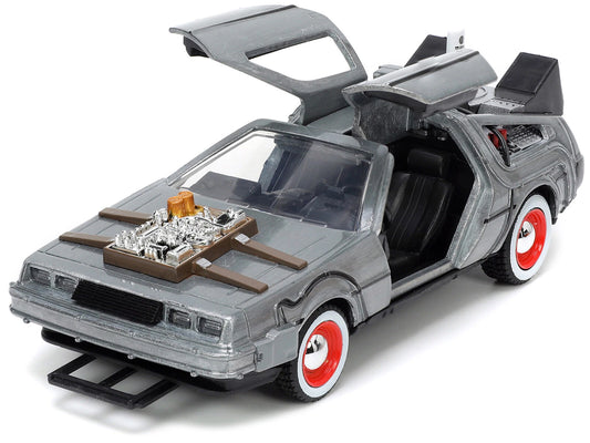 Jada Toys Back to the Future Part III DeLorean Time Machine 1:32 Die-Cast
