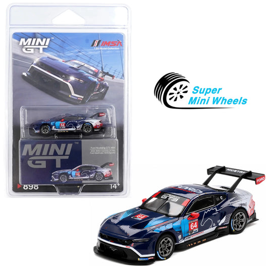 CCA Ford Mustang GT3 #64 1:24 Scale Die-Cast Model Car – Official Licensed Racing Collectible