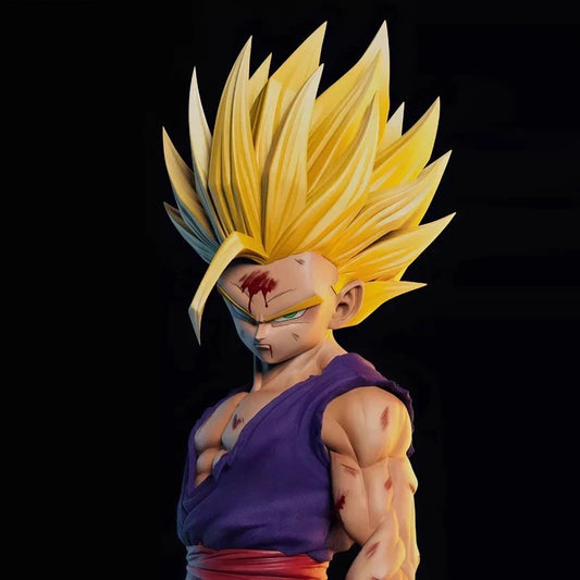 Dragon Ball Z Gohan Super Saiyan 2 Statue – Battle Damaged Collectible Figure