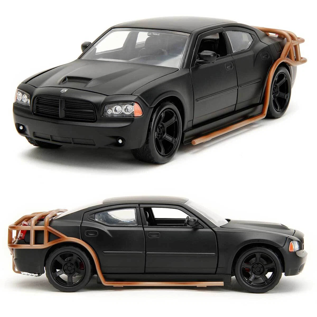 Jada Fast & Furious 2006 Dodge Charger 1:32 Die-Cast Metal Model Car – Matte Black