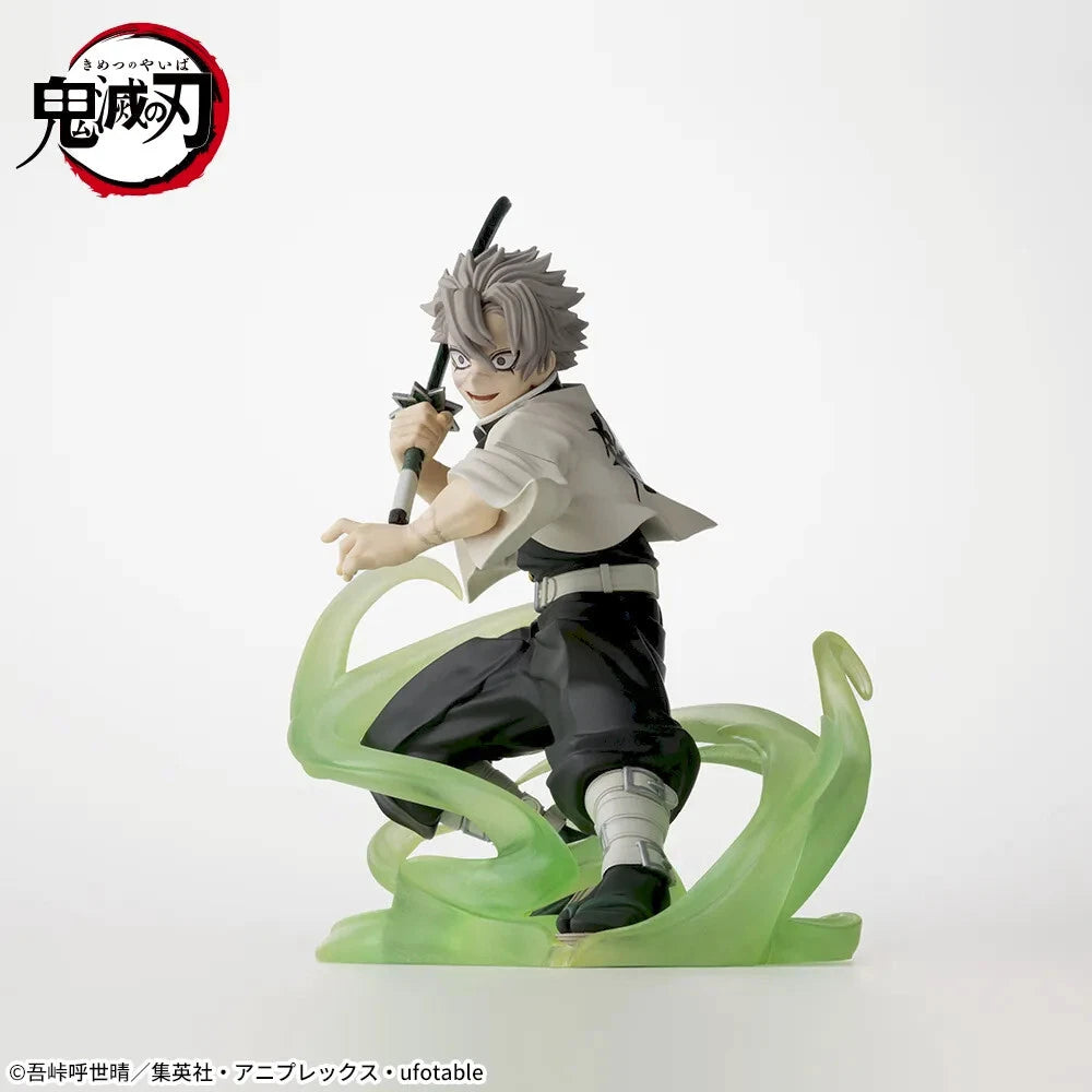 Hyakkimaru PVC Figure 13cm – Dororo Anime Collectible Display Statue with Green Effect Base