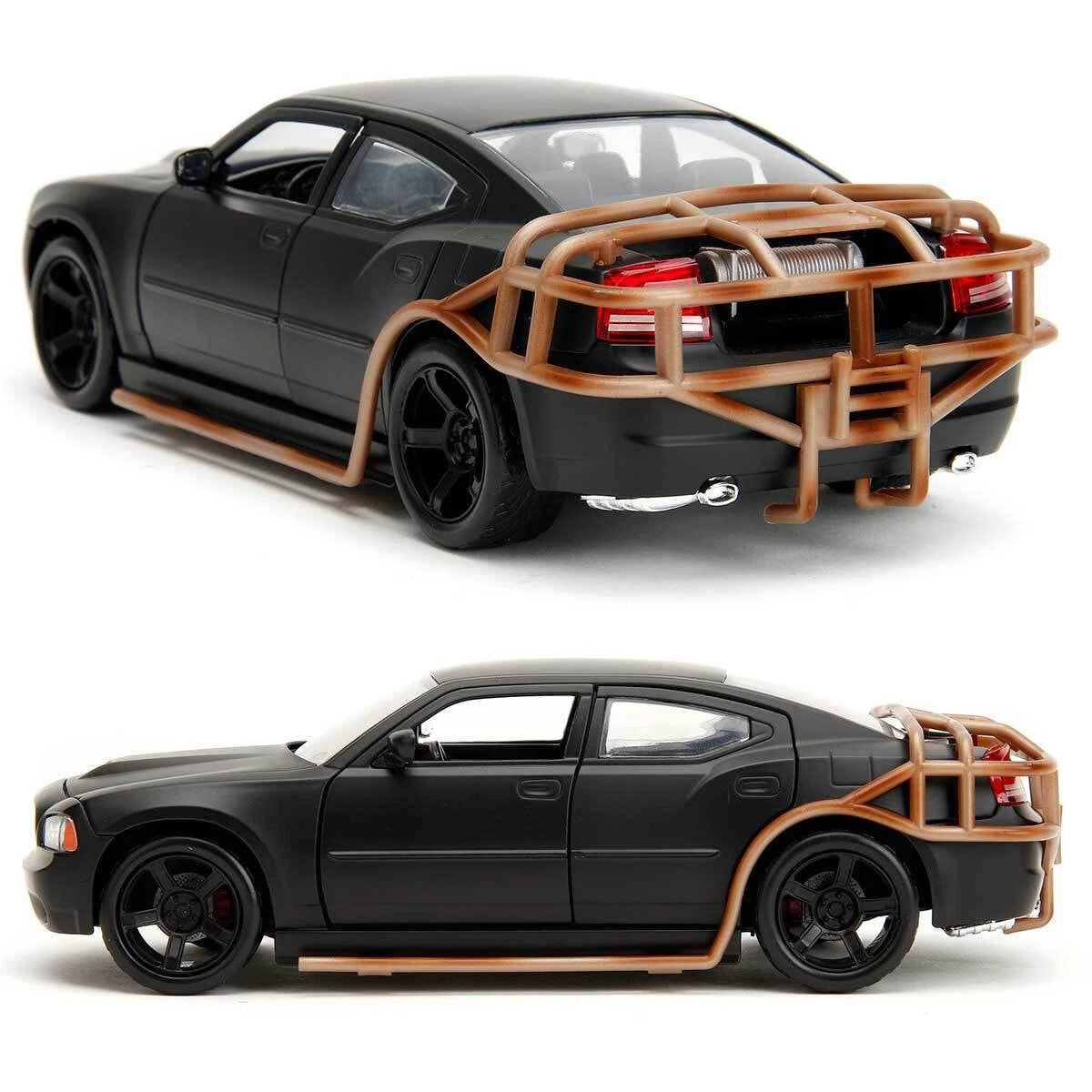 Jada Fast & Furious 2006 Dodge Charger 1:32 Die-Cast Metal Model Car – Matte Black