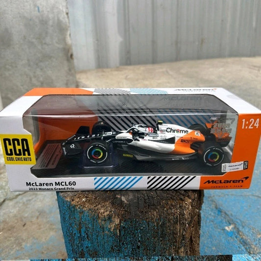 CCA McLaren MCL60 #81 Oscar Piastri 1:24 Die-Cast F1 Model Car – 2023