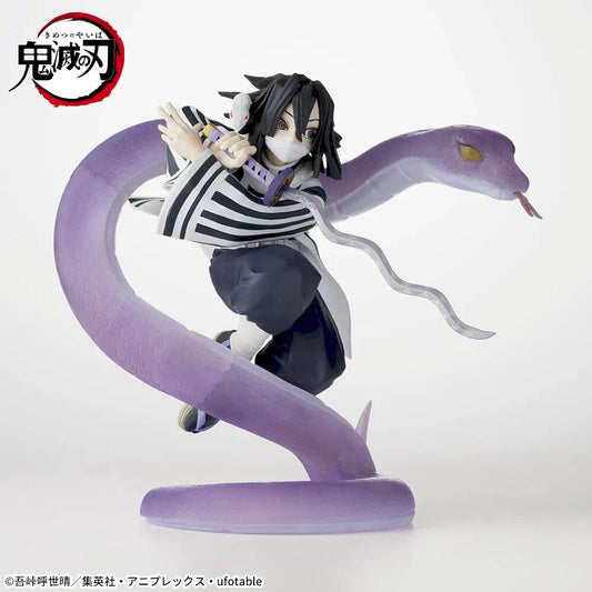 Obanai Iguro Serpent Hashira Action Figure – Demon Slayer PVC Collectible (12 cm)