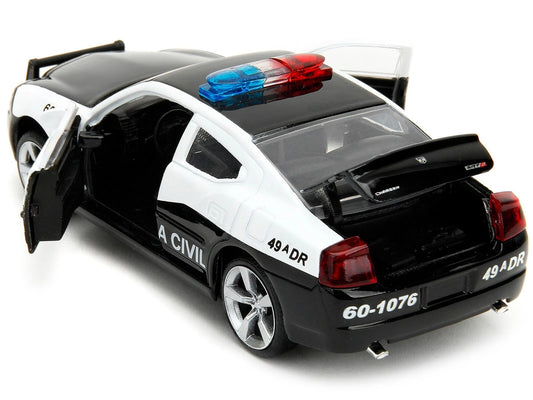 Jada Fast & Furious 2006 Dodge Charger Police 1:32 Die-Cast Model Car – Policia Civil