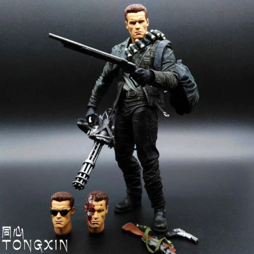 Terminator 2 Judgment Day T-800 12-Inch 1/6 Scale Action Figure with Weapons & Accessories