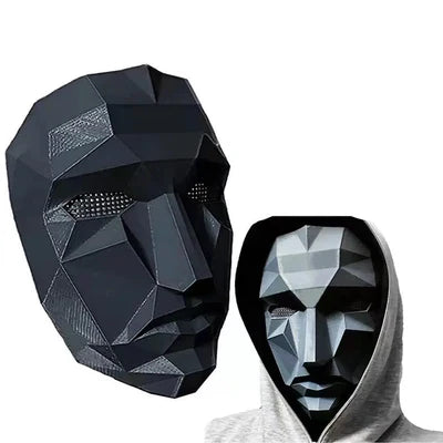 Low Poly Anonymous Face Mask
