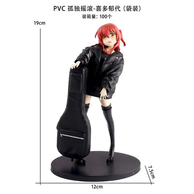 Kita Ikuyo Bocchi the Rock! Figure – 19cm PVC Anime Collectible with Guitar Case